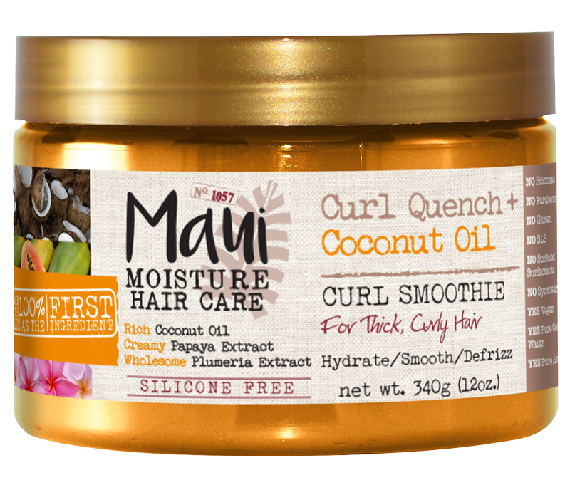 [Creme] Curl smoothie coconut oil Maui moisture Anniflo